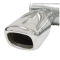 Square Tip Exhaust, for Type 1 1 VW Engines, Raw