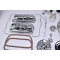 Super Color & Chrome Dress Up Kit, Grey, for Aircooled VW