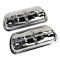 EMPI 4534-20 Valve Covers, Chrome Clip On, Fits 1500cc & Up VW