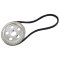 EMPI 00-9116-0 Power Pulley, Threaded, 5-3/4 Diameter with Belt