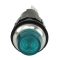 Super Blue Indicator Light, 7/8 Diameter, 9/16 Lens, Each