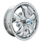 Gt-5 Wheel, All Chrome, 5.5 Wide, 5 on 205mm