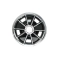 EMPI 00-9697-0 Brm Wheel, Black with Polished Lip, 5.5 Wide, 5 on 112mm VW