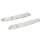 Window Vent Shades, Stainless, for Beetle 53-64, Pair