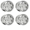 Appletree Automotive 10-1111-4 911 Alloy Wheels All Chrome, 5.5 Wide, 5 on 205mm