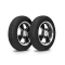 EMPI 10-2007-0 Wheel Tire Combo, BRM Black Polished, GT Special 145/80R15