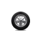 EMPI 10-2011-0 Wheel Tire Combo, 911 Alloy, Polished, Staggered 165/80R15