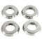 EMPI 11-4532-0 Billet Buffer Ring, for Door Locks, Beetle 56-66, 4 Pack