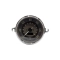 EMPI 14-1128-0 115mm Speedometer 0-140 KMH Brown Dial Chrome Bezel Type 2