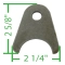 Tab, 1 1/2 Radius, 7/16 Hole