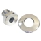 EMPI 4525-10 Crank Pulley Bolt & Washer, Broached for 3/8 Drive Socket