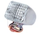 EMPI 16-9836-0 Mini Led Tail Light, Clear/Red, Stop & Turn, Sold Each