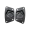 Foose Billet Spring Plate Caps Black Anodized, Pair