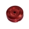 Billet Alternator Pulley, for Beetle, Red