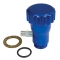 EMPI 18-1098-0 Oil Filler Extension, Blue Anodized, Fits Aircooled VW