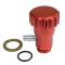 EMPI 18-1099-0 Oil Filler Extension, Red Anodized, Fits Aircooled VW