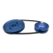 EMPI Color Matched Pulley Kit Blue Anodized, for Type 1 VW