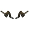 EMPI 22-2858-0 2 1/2 Drop Spindles, for King Pin Drum Brake Applications