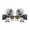 EMPI 22-2887-0 Drop Spindle Disc Brake Kit, 5 On 4-3/4 Chevy, Ball Joint