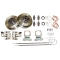 EMPI 22-2905-0 Disc Brake Kit, 5 On 205, with Emergency Brakes, 58-67 Swing