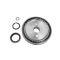 EMPI 33-1092-0 EMPI Steel Billet Pulley, Bolt-in Sand Seal