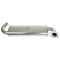 Single Quiet Muffler, Large 3 Bolt, Beetle Ceramic Coated