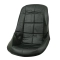 EMPI AC851102C Low Back Poly Seat Cover, Black