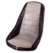 EMPI 62-2613-0 Low Back Seat Cover, Grey, Fits Most Fiberglass Seats