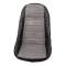 Low Back Seat Cover, Grey, Fits Most Fiberglass Seats