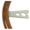 Steering Wheel, 31mm Wood Grip, 18 Diameter for Type 2 Bus