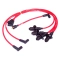 Pertronix 8mm Spark Plug Wires, Red, for HEI Style Caps