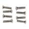 EMPI 98-1013-0 Chrome Bumper Bolts, Beetle 55 55-67, Sold as set of 4