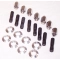 Appletree Automotive A1017 14mm Stud Kit, for Aluminum Rims, Does 2 Rims