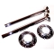 Latest Rage AC501150C Chrome Swing Axle Tubes, Sold As A Pair