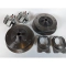 IAP AC598171 Disc Brake Kit, 5 On 205, with Zero Offset, 58-67 Swing