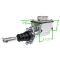 5/8 Rectangular Master Cylinder, Polished