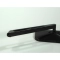 Side Mirror, Rectangular with Billet Arm, Black, Each