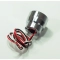 Tube Insert Led Light, Red, Dual Function, Billet, Each