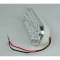 Led Oval Tail Light, Clear/Amber, Sold Each