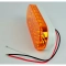 Led Oval Tail Light, Amber, Sold Each