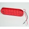 Led Oval Tail Light, Red, Sold Each