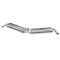 EMPI B25440S Dual Quiet Muffler, For B20311S, Stainless Steel