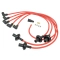 EMPI B352023 Bugpack spark plug wire set, Red