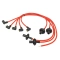 Bugpack spark plug wire set, Red