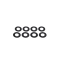 EMPI B405815 Valve Spring Shims, .015, for Dual Springs, Aircooled VW