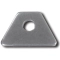 A&A MANUFACTURING FAB-3052 Tab, 1/2 Hole, 3/16 Thick