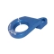 JayCee Billet Distributor Clamp with Timing Marks, Blue