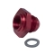 EMPI JC45000 JayCee Fuel Line Tank Adapter, -10 Line Red