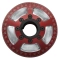 EMPI JC86120 JayCee Billet 5 Inch Street Pulley, Red