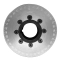 JayCee Billet 4.5 Inch Drag Pulley, Silver